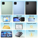 Pad 7 Pro 10.1 inch 4G LTE Tablet PC, 4GB+32GB, Android 10 MTK6755 Octa Core, US Plug, US Plug