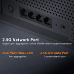 Xiaomi Router BE6500 WiFi 7 2.4GHz 5.0GHz Dual Band 4-Core 2.5G Port, US Plug, BE6500