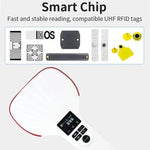 Long Range RFID UHF Portable Handheld Bluetooth Reader, Style: Standard + 2D Head, Standard + 2D Head, EU Plug, Standard + 2D Head, US Plug, Standard + 2D Head, UK Plug