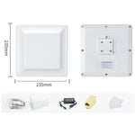 UHF RFID Reader Long Range Integrated Reader Writer With E710 Chip, Style: Add Power Over Ethernet, Add Power Over Ethernet