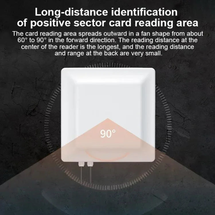 UHF RFID Reader Long Range Integrated Reader Writer With E710 Chip, Style: Add 4G Communication, Add 4G Communication