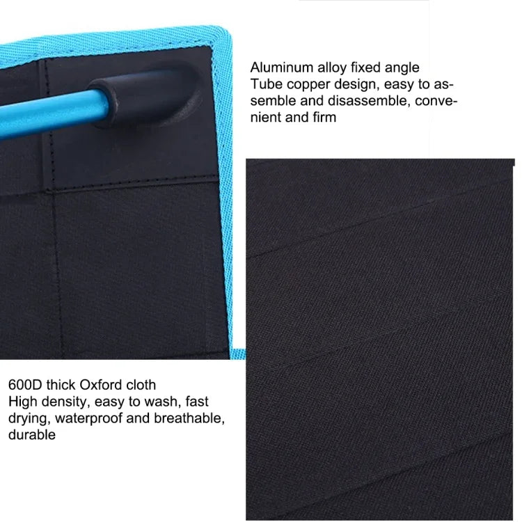 Outdoor Camping Portable Light Folding Table Oxford Cloth Aviation Aluminum Picnic Barbecue Table, Barbecue Table(black), Barbecue Table(orange)