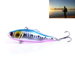 HENGJIA VI026 7cm/24g Full Swimming Layer Plastic Hard Baits Fishing Lures Set Tackle Baits, Bagged