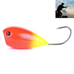 HENGJIA PO036 8cm/13g Big Mouth Single Hook Hitting Water Wave Hard Bait Lure Outdoor Fishing Gear Lure Fishing Bait Fishing Tackle, PO036-1, PO036-2, PO036-3, PO036-4, PO036-5, PO036-6, PO036-7