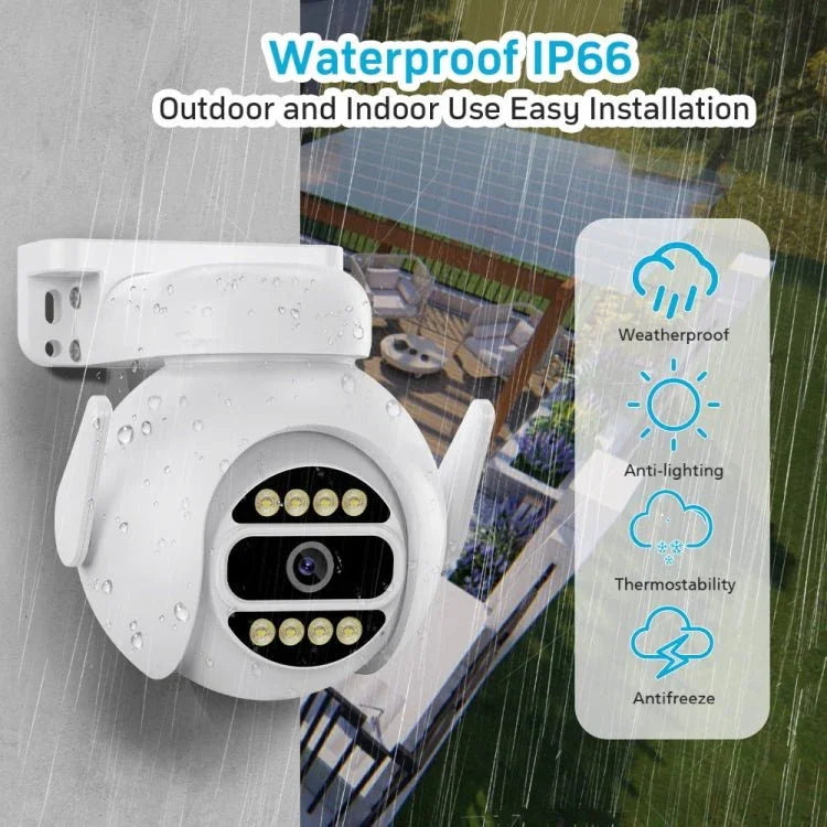 A8 - C2 2MP Smart WiFi Surveillance IP Camera, Dual - light Full Color Night Vision / Two Way Audio / TF Card - Trustpick