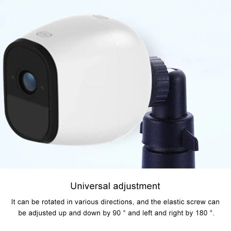 Aluminum Arlo Universal Support Wall Mounted Bracket for Monitor Camera, Black & White Random Delivery - Trustpick