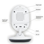 BM - SP820 2.4 inch LCD 2.4GHz Wireless Surveillance Camera Baby Monitor with 7 - IR LED Night Vision, Two Way Voice Talk - Trustpick