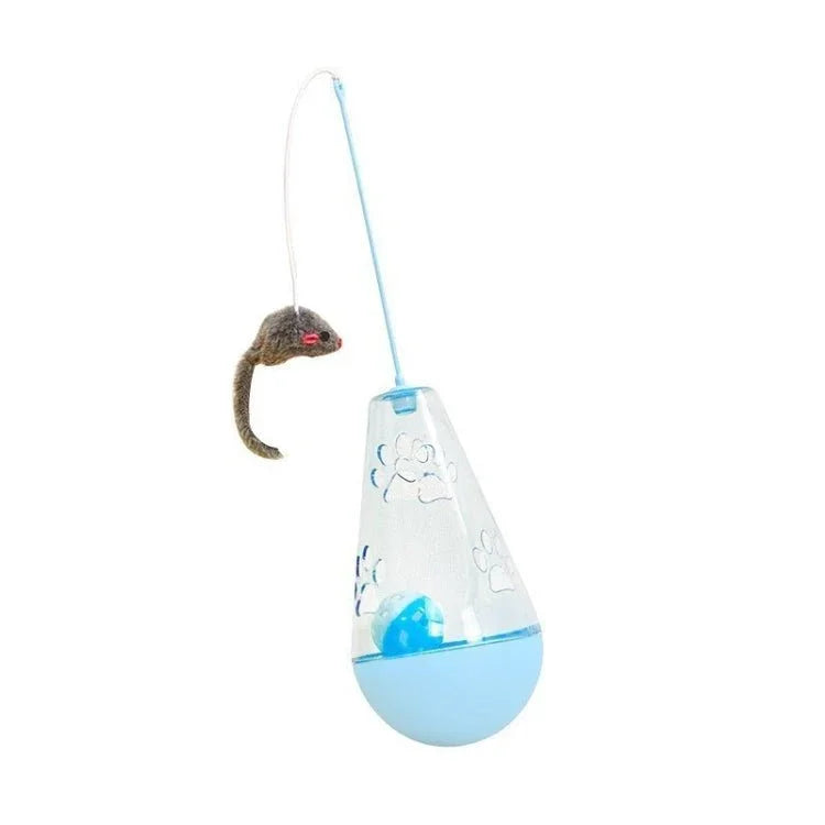 Cat Toy Ball Cat Stick Self - stimulation Boredom Relief Food Leakage Tumbler - Trustpick