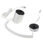 Cylindrical Display Stand Digital Security System Burglar Alarm / Anti - theft Alarm with Password Remote Control for iPhone & iPod & iPad with 8 Pin Port - Trustpick