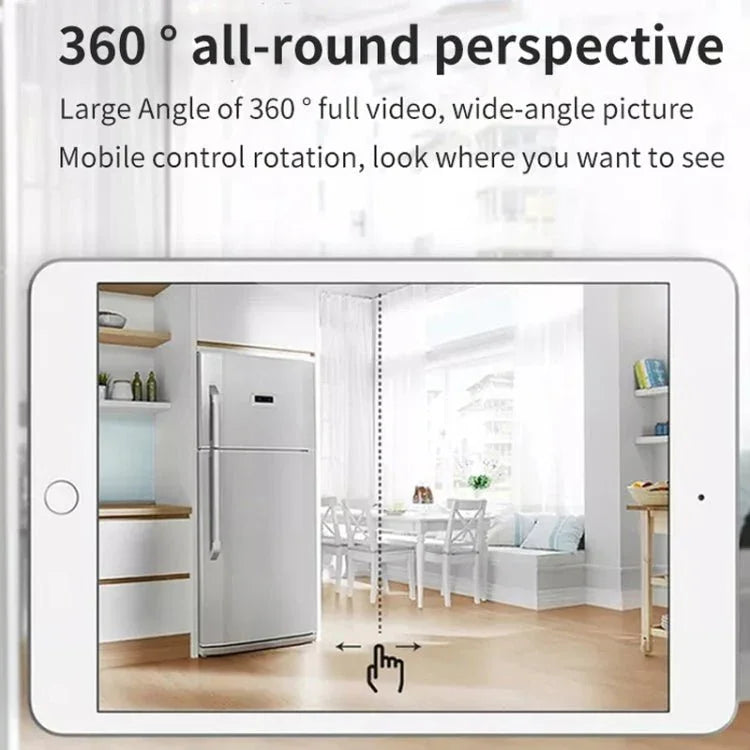DP31 2.0MP HD Light Bulb WiFi Surveillance Camera, Support Motion Detection, Night Vision - Trustpick