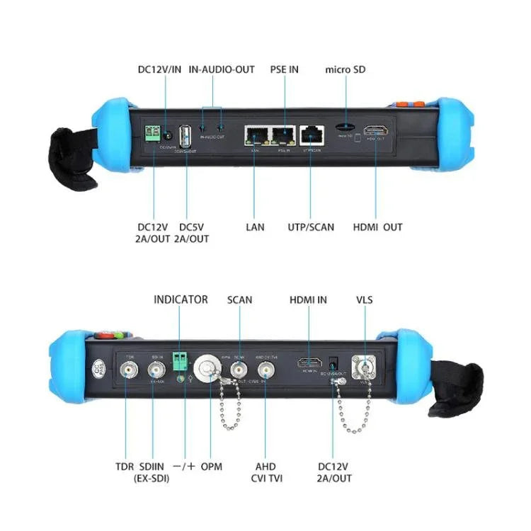 IPC9800MOVTADHSPlus+ Multi - Functional Engineering Tester Coaxial Network Video Surveillance Tester - Trustpick