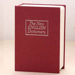 Mini Dictionary Safe Box Book Secret Security Lock Cash Money Coin Storage Jewellery key Locker - Trustpick