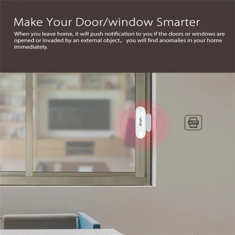 NEO NAS - DS01W Wireless WiFi Realtime LED Door Sensor & Window Sensor - Trustpick
