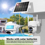SriHome DH005 4MP 2K Low Power Consumption Wireless Security Camera System with Solar Panel - Trustpick