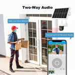 SriHome DH006 4MP 2K Low Power Consumption Wireless Security Camera System with Solar Panel - Trustpick