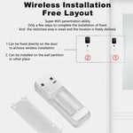 T30 Tuya Smart WiFi Visual Dingdong Doorbell with Battery Supports Two - Way Intercom & Night Vision - Trustpick