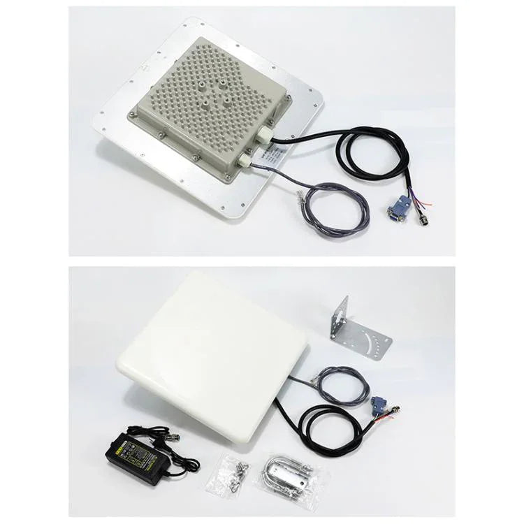 UHF RFID Long Range 9dBi Integrated Reader with E710 Chip, Style: Add Power Over Ethernet - Trustpick