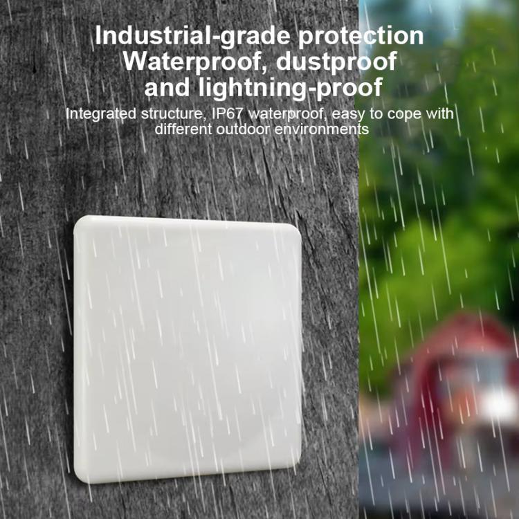 UHF RFID Long Range 9dBi Integrated Reader with E710 Chip, Style: Add Power Over Ethernet - Trustpick